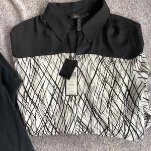 NWT BCBGMaxAzaria blouse Size S